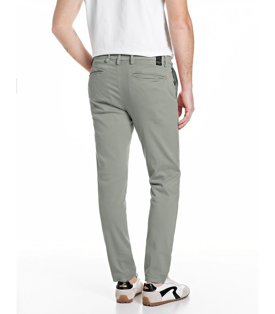 レギュラースリムBENNI Hyperflex Color チノパンツ 詳細画像 ミリタリー 2